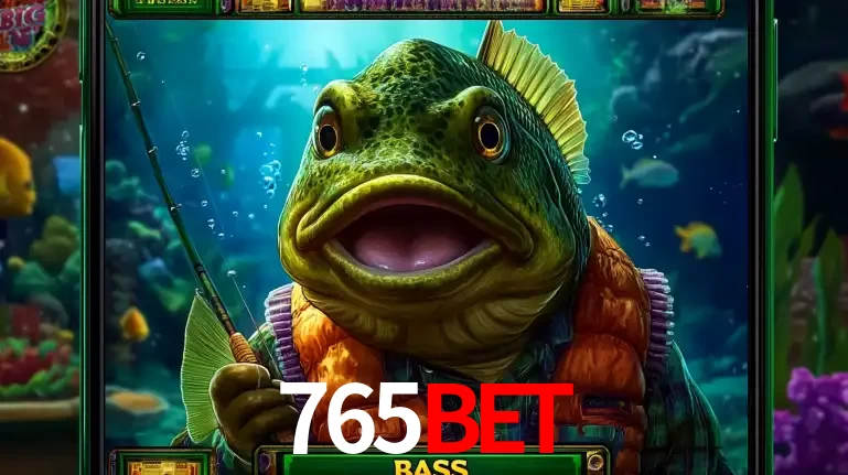 Personagem de peixe pescador do popular jogo de slot com tema de pescaria, uma das emocionantes opções de caça-níqueis para jogar e ganhar no cassino 765bet.