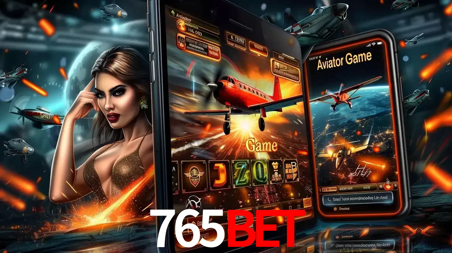 Mulher estilosa cercada por telas que exibem a jogabilidade do Aviator, capturando a intensidade e a estratégia deste popular crash game oferecido pelo 765bet.